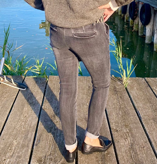 Jeans Stretch grey washed
