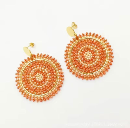 Ohrstecker Beads "Nude Love"