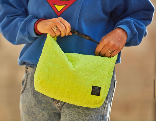 Toiletbag/Lunchbag "Yellow Star"