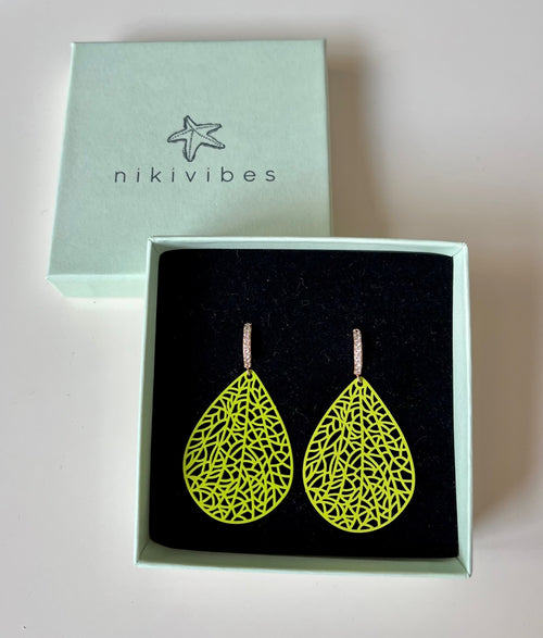 Creole "Filigran Beauty" Lime