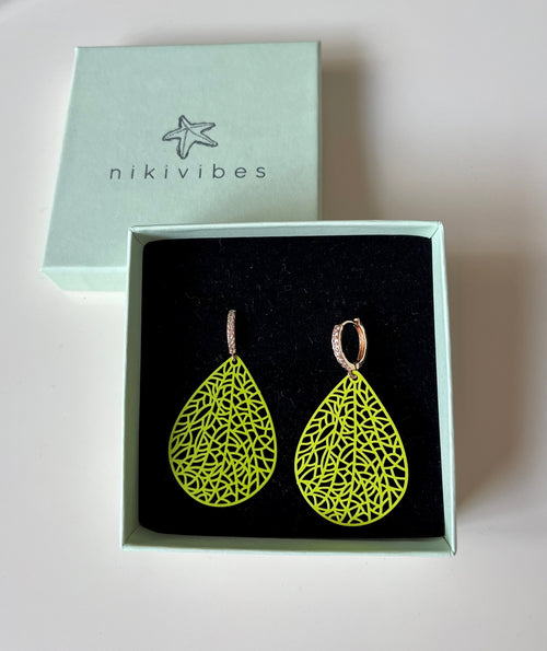 Creole "Filigran Beauty" Lime