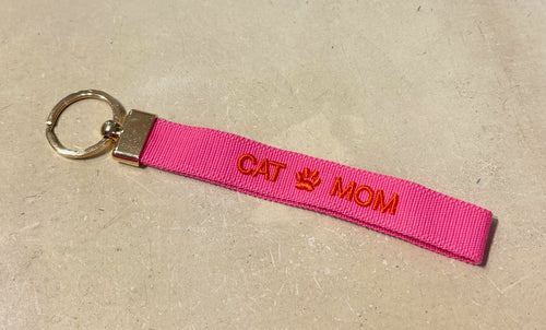 Key Ring "Cat Mom"
