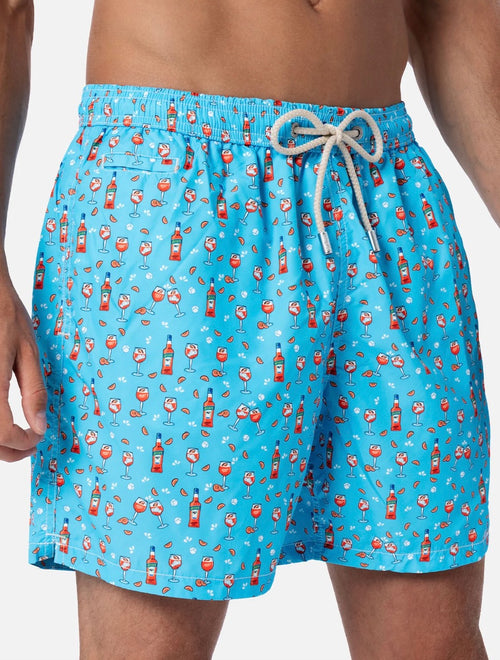 Swimshort "Double Spritz" Aperol Sonder Edition light blue