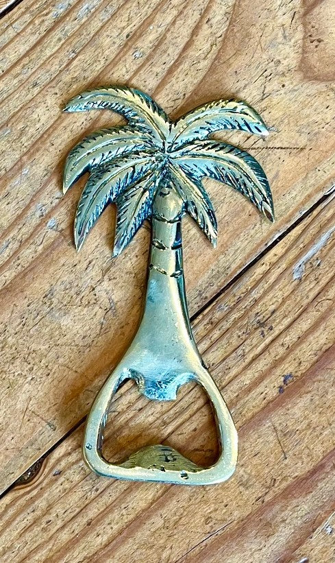 Messing Bottle Opener Palme