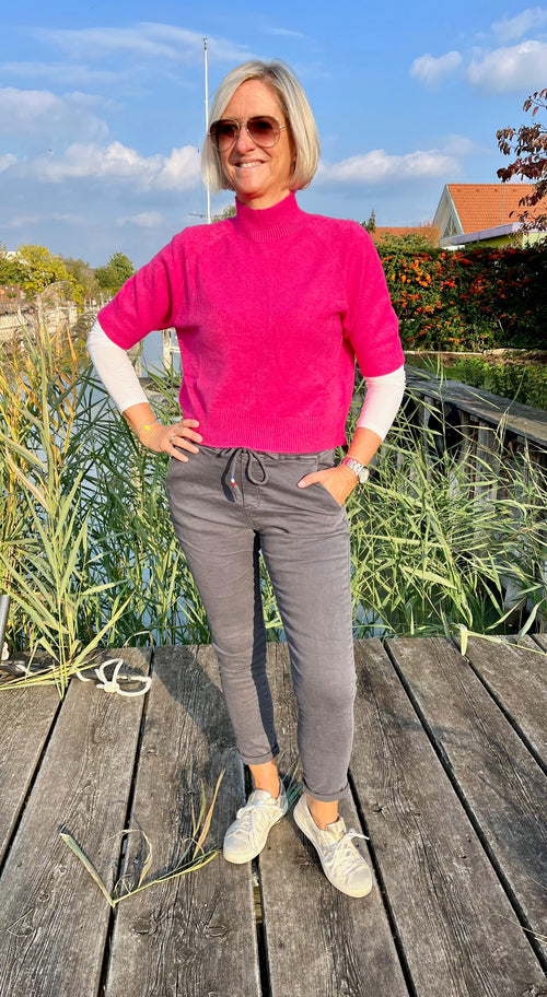 Stretch Jean Joggingstyle grey