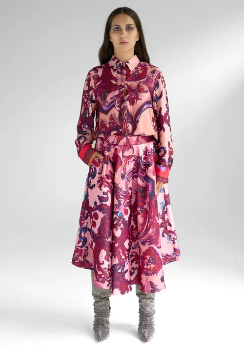 Miss Goodlife Skirt "Colourful Ornaments"