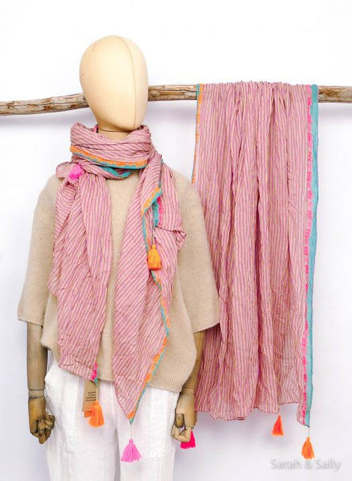 Schal India Stripes 25/12