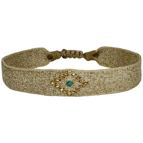 gewebtes Armband "Golden"