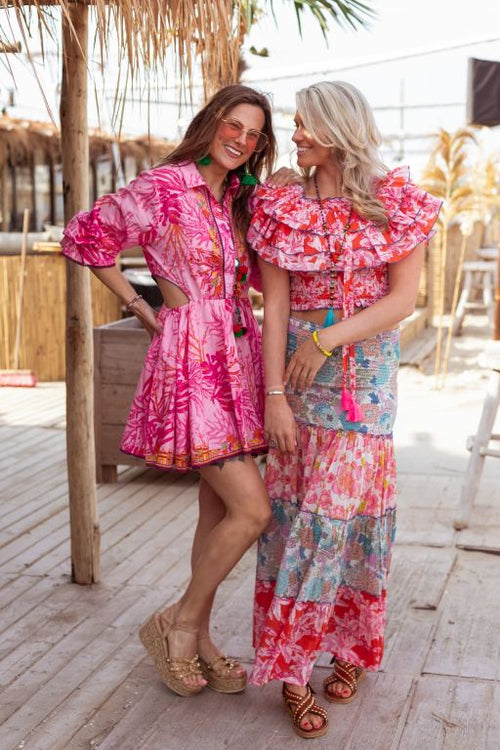 Maxirock/Dress "Flower Mix"