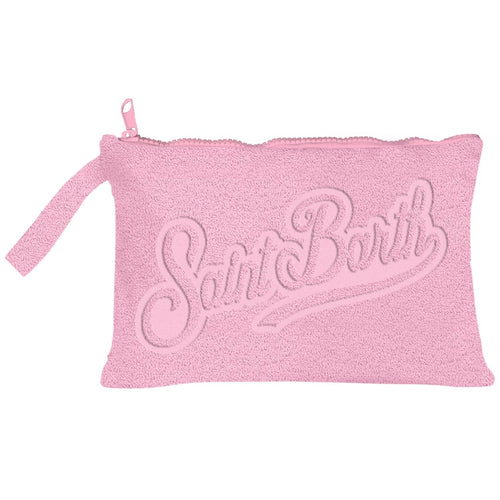 Pareasy Pochette Terry Embossed soft pink