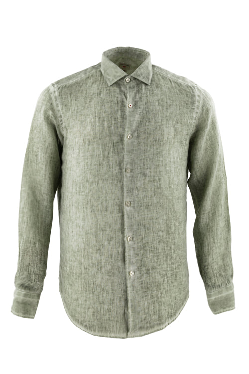 Leinen Hemd Positano khaki