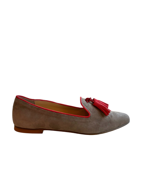 Tassel Loafer Fango/Corallo