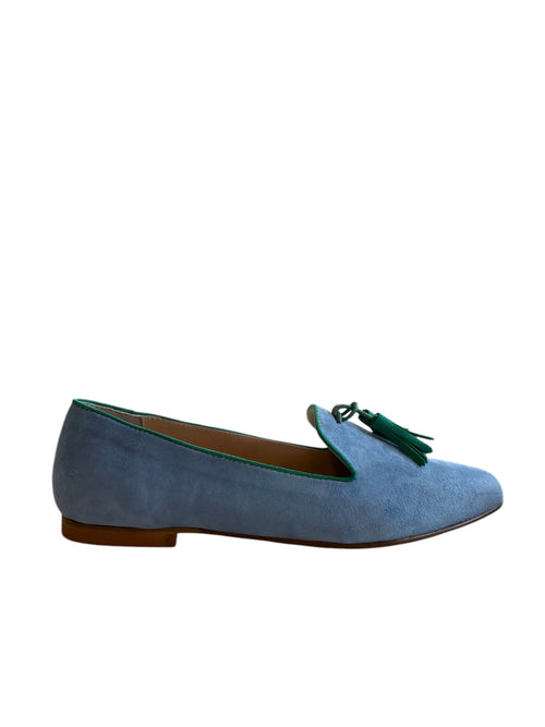 Tassel Loafer Avio/Smeraldo