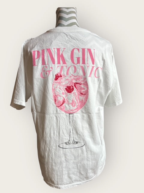 T-Shirt "Pink Gin and Tonic"