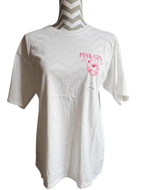 T-Shirt "Pink Gin and Tonic"