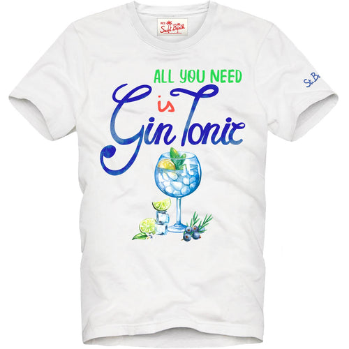 Mc2 Saint Barth Shirt "All You need is Gin Tonic"