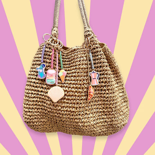 Taschen Anhänger "Muschel"