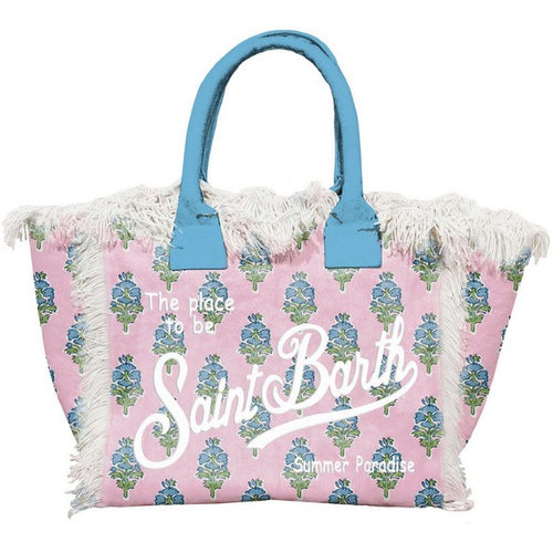 Tasche Vanity Canvas Large "Buti Cornflower"