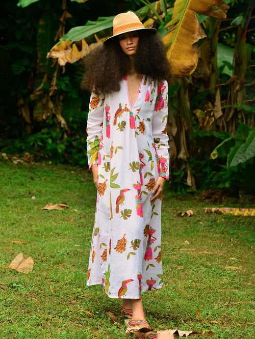 Dress Sandalwood "Guanabana and Nimo"