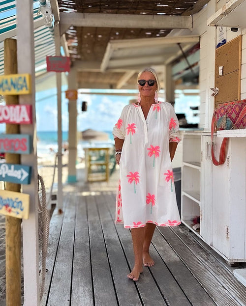 Bahamas Dress white Cotton