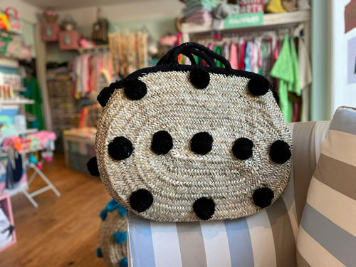 Korb Pom Pom Addict black