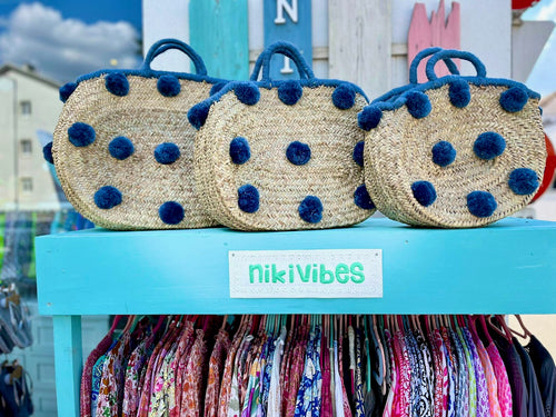 Korb Pom Pom Addict neon gelb