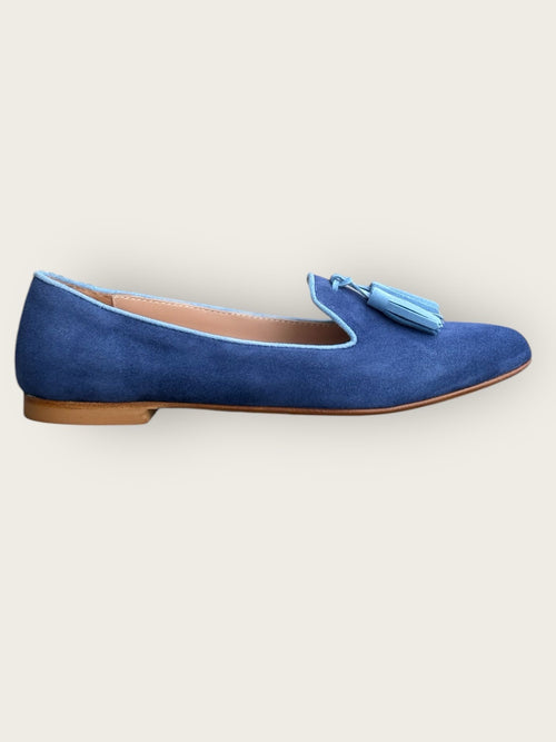 Tassel Loafer Blue/Avio