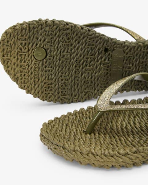 Ilse Jacobsen Flip Flops Glitter army
