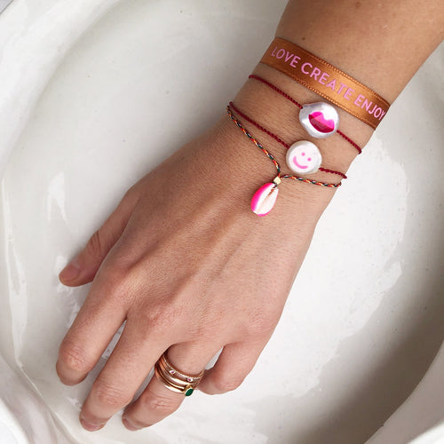 Sorbet Satin Bracelets Summer 21 Love Create Enjoy