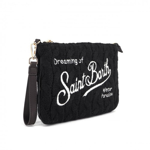 Pochette Tricot black