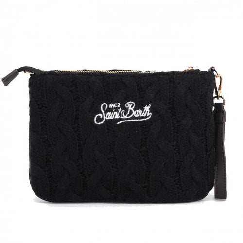 Pochette Tricot black