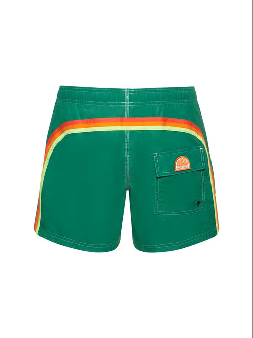 Short medium 14 inch field green