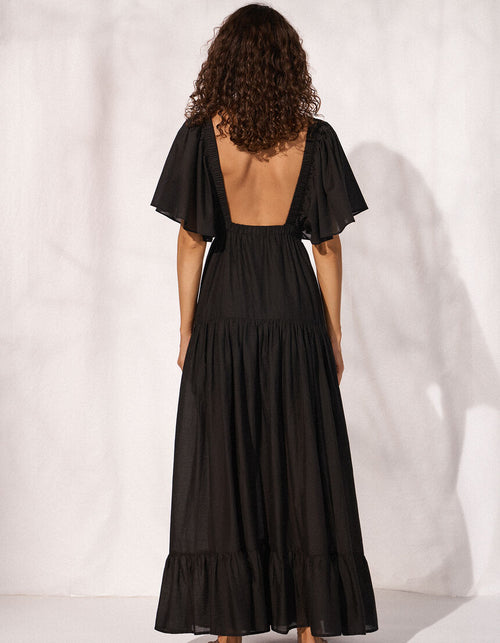 Dress "Tidal Radiance" black