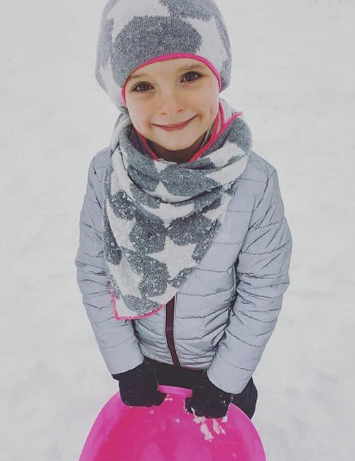 Dreieckstuch Kids Star mit Cashmere