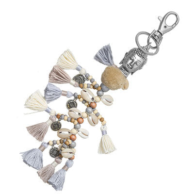 Bag Hanger Buddha-Tasselmix