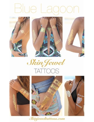 Skin Jewel Tattoos Blue Lagoon