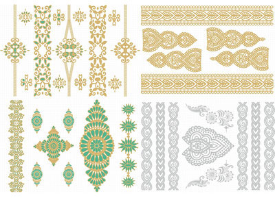 Skin Jewel Tattoos Blue Lagoon