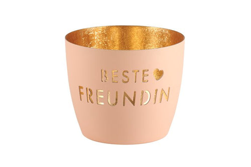 Windlicht "Beste Freundin"