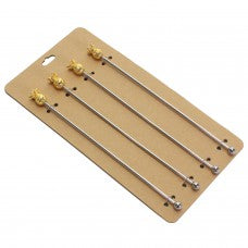 farbe:Gelb | Cocktailstirer 4teilig