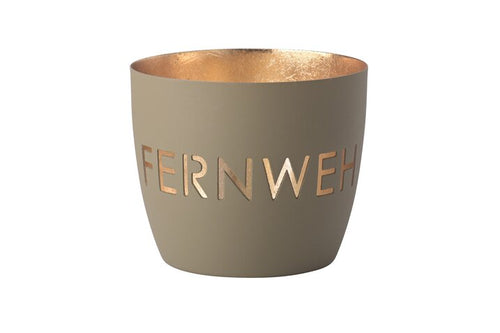 Windlicht "Fernweh"