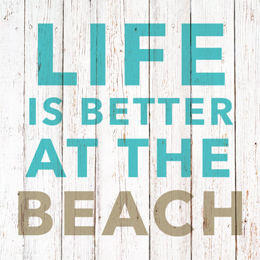 Servietten Life is better at the Beach