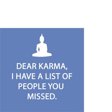 Cocktailservietten "Dear Karma"