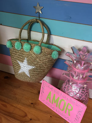 Strandkorb Star Pom Pom