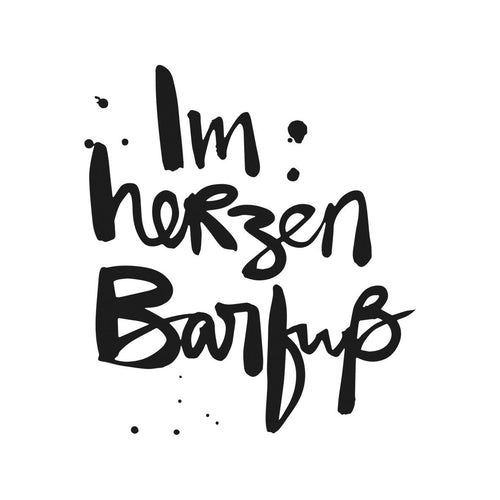 Servietten "Im Herzen barfuß"
