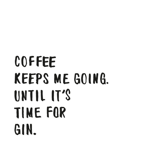 Servietten "Coffee & Gin"