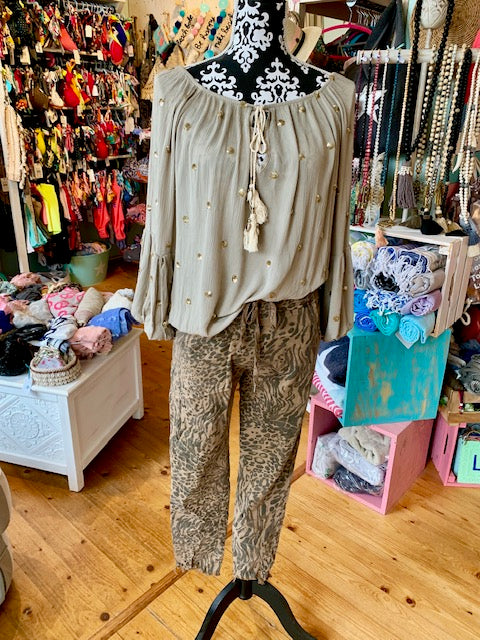 farbe:Beige | Tunika Afterwork