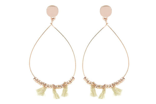 farbe:Beige | Ohrringe Raindrops