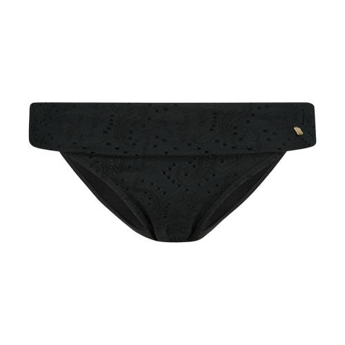Bikini Black Embroidery Rüschen Cup B