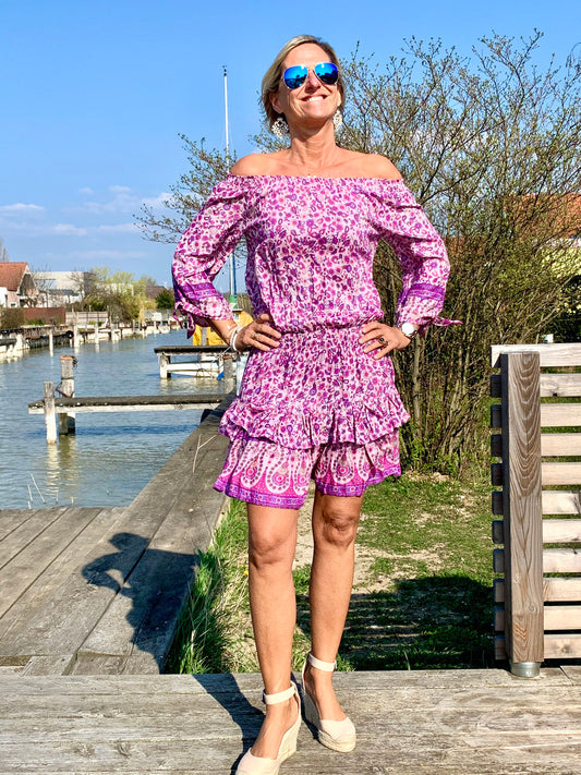 Dress Antonella Flower Print