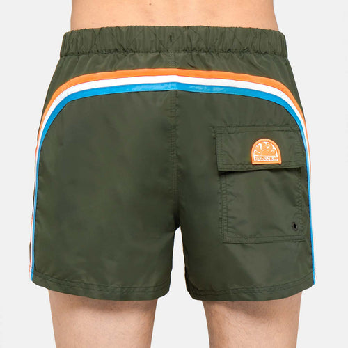 farbe:Khaki | Short-Button 13 Inch